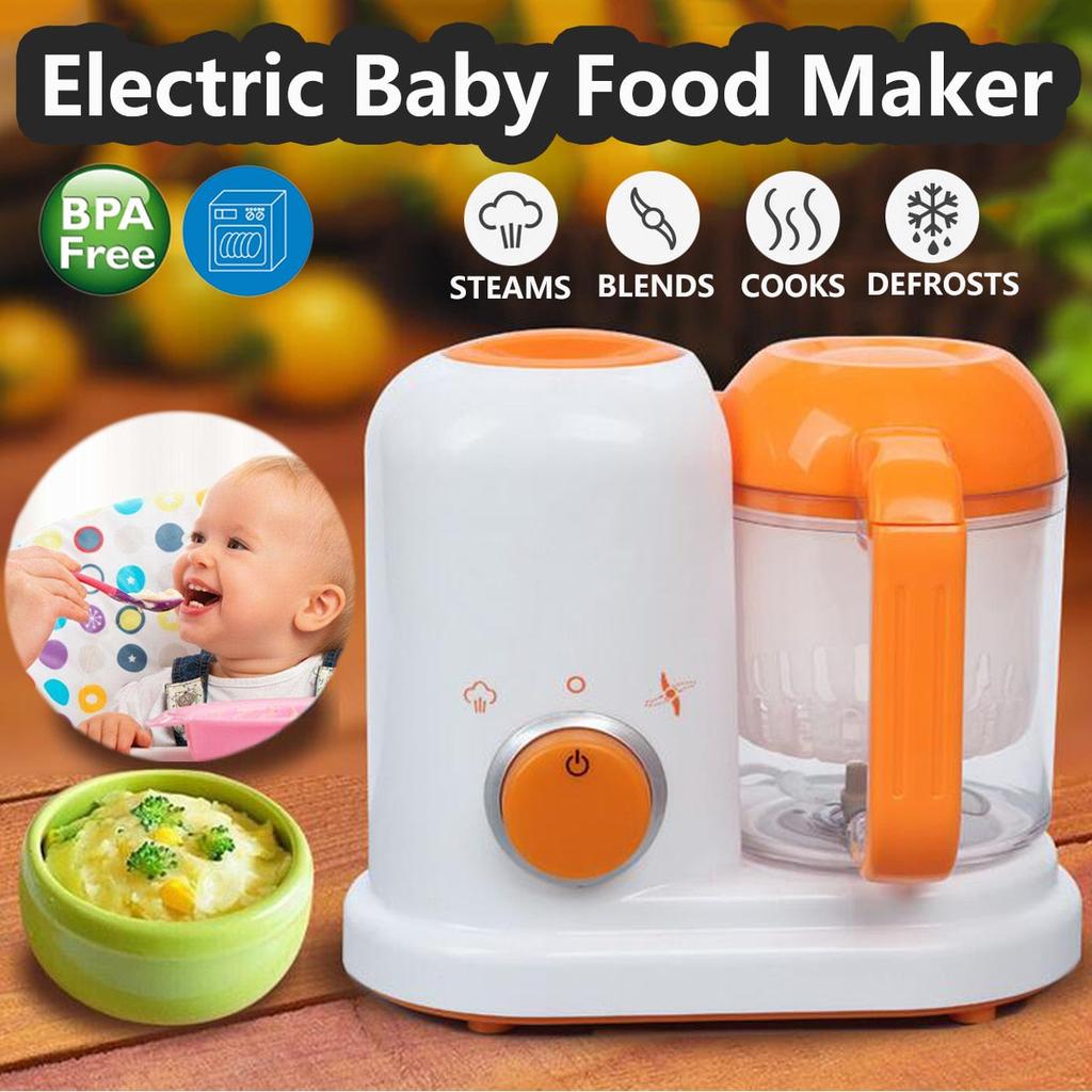 Baby Food Blender and Electric Steamer 4-in-1 by HitMyNeed