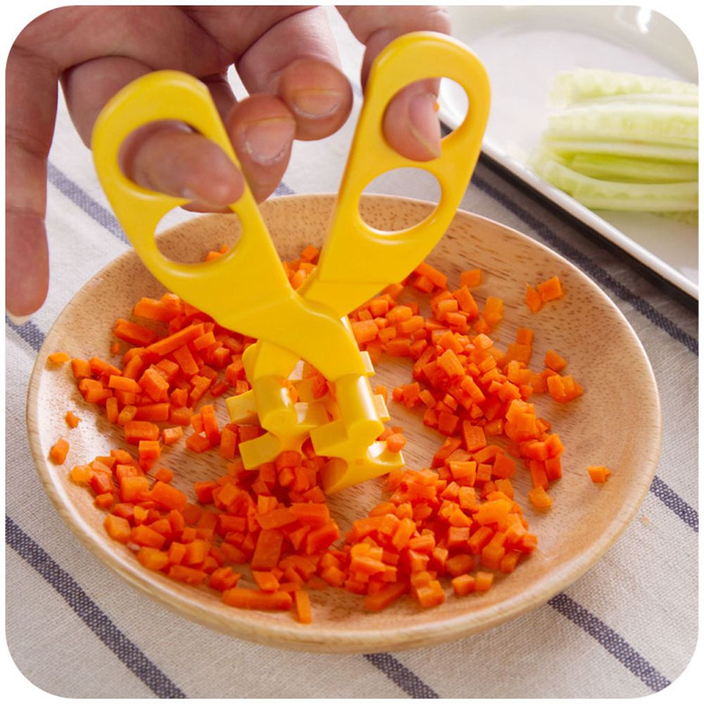 Baby Food Scissors Safe Food-Grade Cutting Tool by HitMyNeed