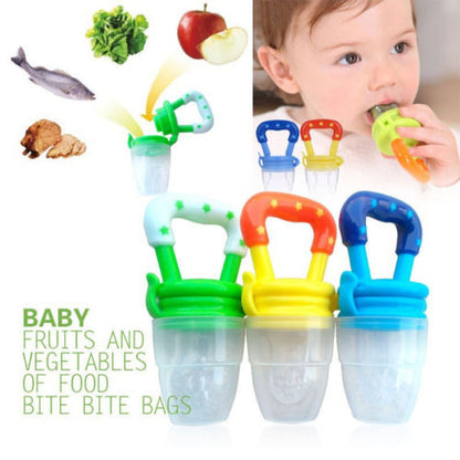 Baby Fruit Pacifier Food Feeder for 6+ Months by HitMyNeed