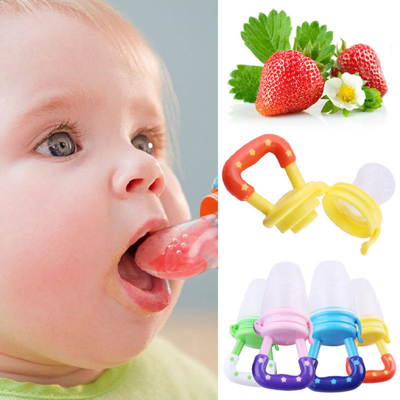 Baby Fruit Pacifier Food Feeder for 6+ Months by HitMyNeed