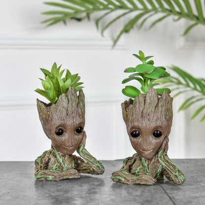 Baby Groot Flower Pot Succulent Planter Decor by HitMyNeed