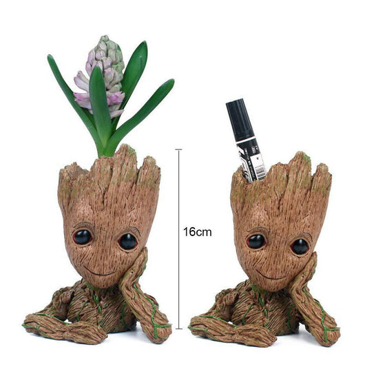 Baby Groot Indoor Planter and Desk Organizer by HitMyNeed