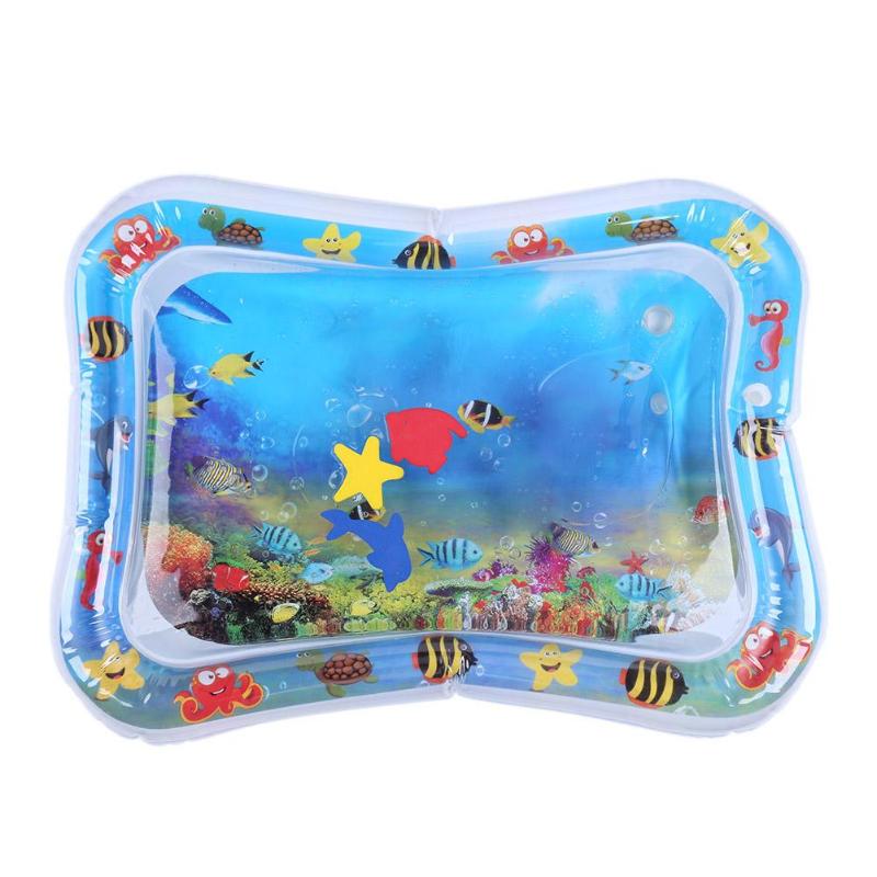 Baby Inflatable Water Play Mat for Tummy Time by HitMyNeed