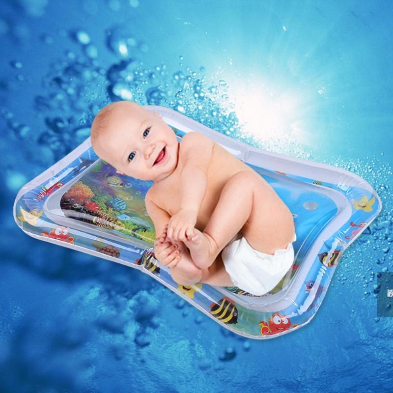 Baby Inflatable Water Play Mat for Tummy Time by HitMyNeed