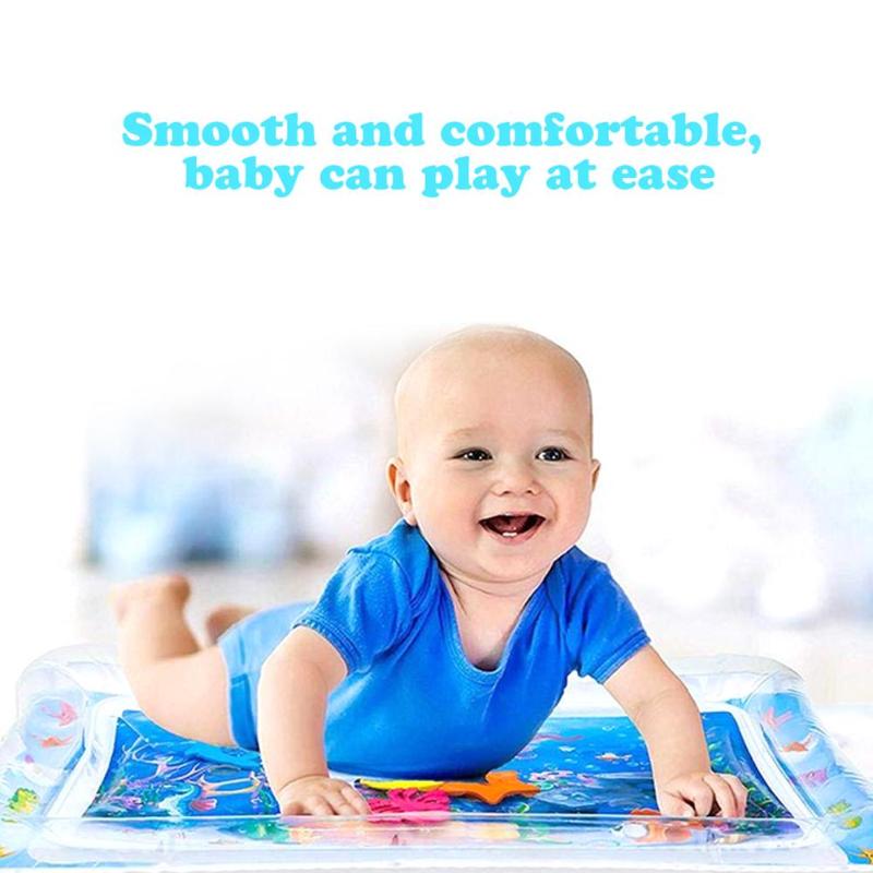 Baby Inflatable Water Play Mat for Tummy Time by HitMyNeed