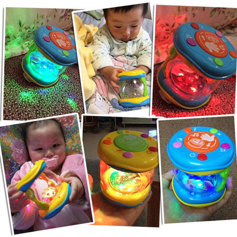 Baby LED Musical Hand Toy for Early Learning by HitMyNeed
