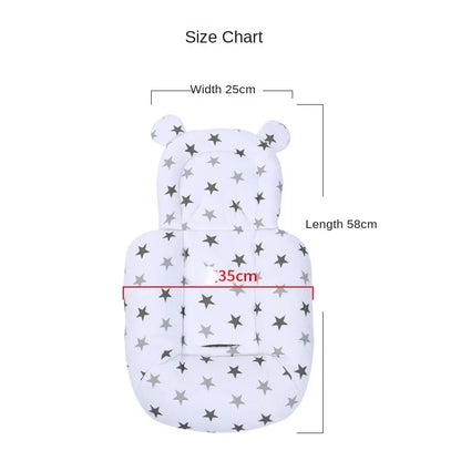 Baby Lumbar Support Cushion for Rocker & Stroller by HitMyNeed