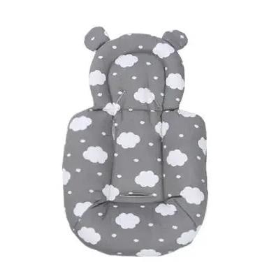 Baby Lumbar Support Cushion for Rocker & Stroller grey by HitMyNeed