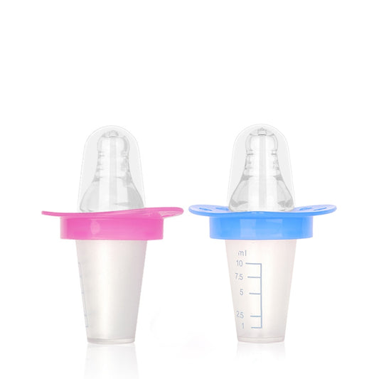 Baby Medicine Dispenser Cup Dropper with Silicone Nipple by HitMyNeed
