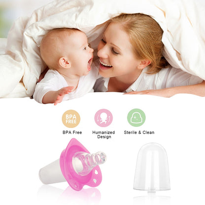 Baby Medicine Dispenser Cup Dropper with Silicone Nipple by HitMyNeed