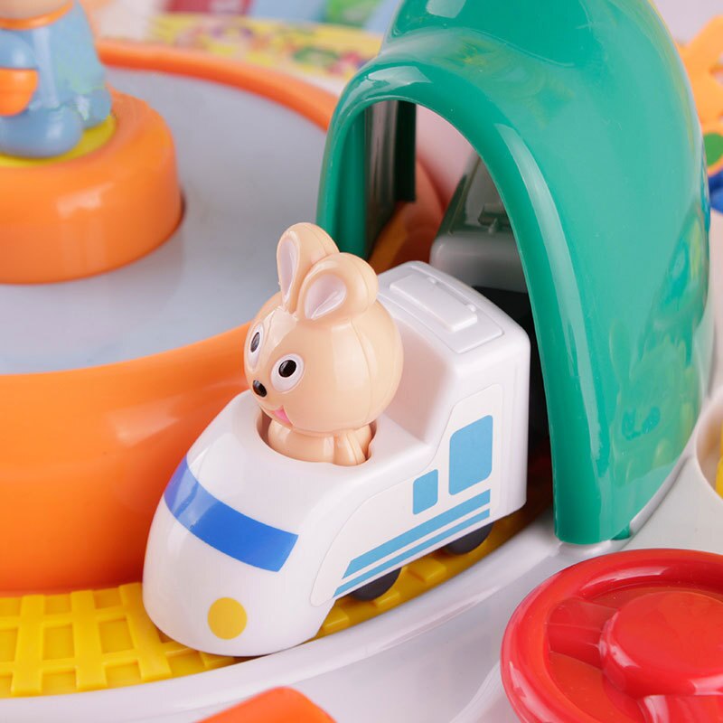 Baby Musical Activity Table with Educational Toys by HitMyNeed