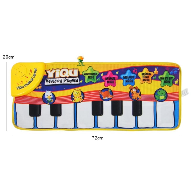Baby Musical Play Mat with Sound and Bright Colors by HitMyNeed