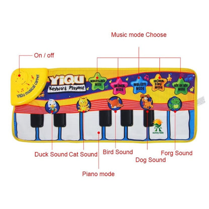 Baby Musical Play Mat with Sound and Bright Colors by HitMyNeed