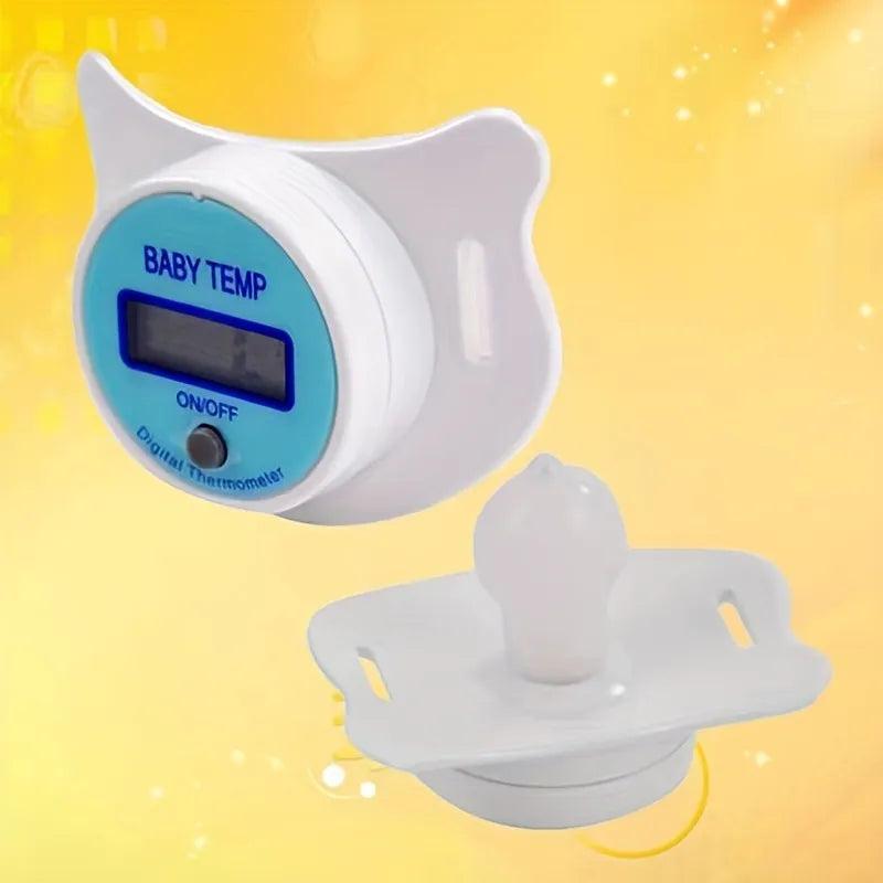 Baby Pacifier Digital Thermometer for Infants & Children by HitMyNeed