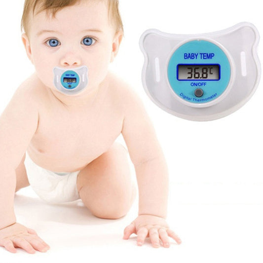 Baby Pacifier Thermometer for Newborns and Toddlers by HitMyNeed