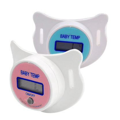 Baby Pacifier Thermometer for Newborns and Toddlers by HitMyNeed