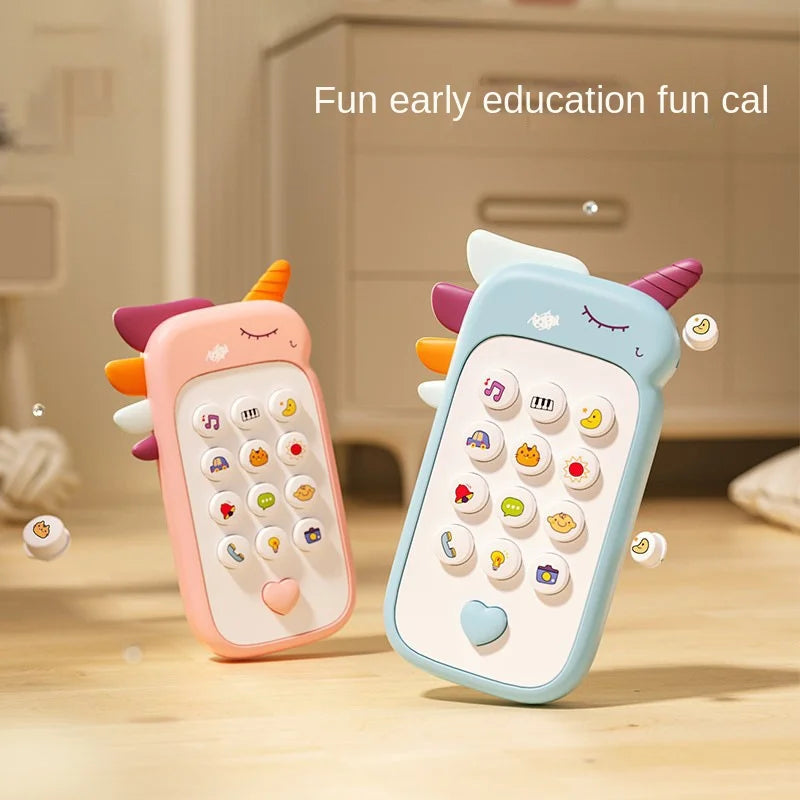 Baby Phone Toy with Music, Lights & Teether by HitMyNeed