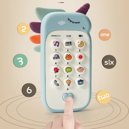 Baby Phone Toy with Music, Lights & Teether by HitMyNeed