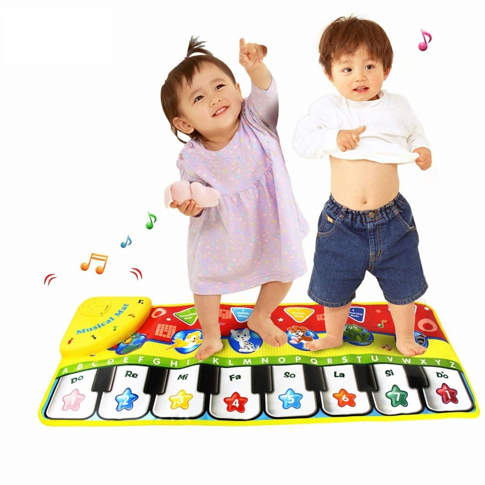 Baby Piano Mat Interactive Musical Play Mat by HitMyNeed