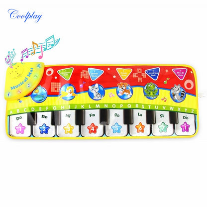 Baby Piano Mat Interactive Musical Play Mat by HitMyNeed