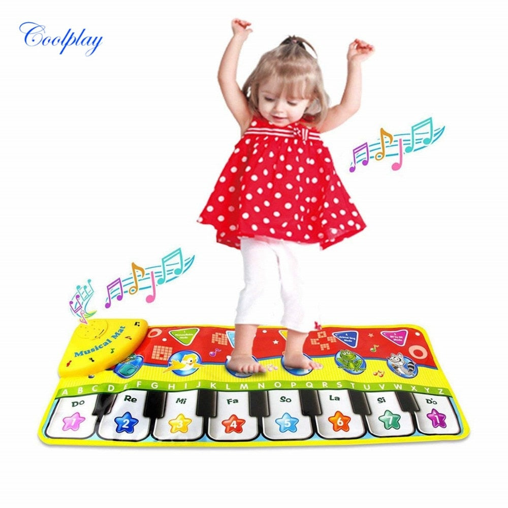 Baby Piano Mat Interactive Musical Play Mat by HitMyNeed