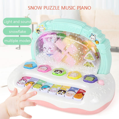 Baby Piano Toy with Lights and Animal Sounds by HitMyNeed