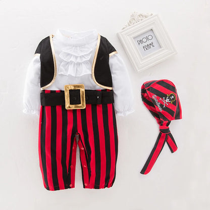 Baby Pirate Captain Costume Romper Set by Umorden 100-2-3t by HitMyNeed