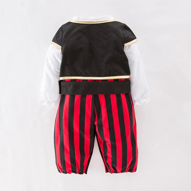 Baby Pirate Captain Costume Romper Set by Umorden 90-12-18m by HitMyNeed