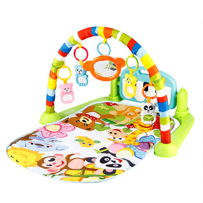 Baby Play Gym Mat with Detachable Piano & Toys by HitMyNeed