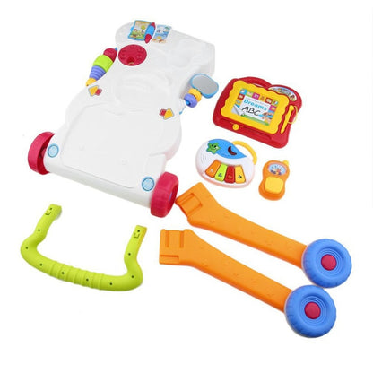 Baby Push Along Walker with Activity Center by HitMyNeed