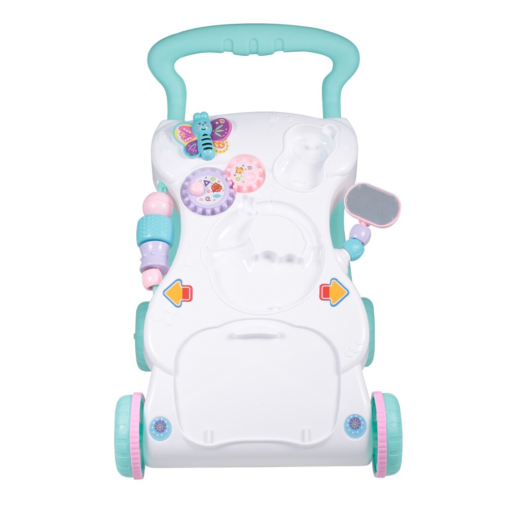 Baby Push Walker with 4 Wheels and Activity Panel by HitMyNeed