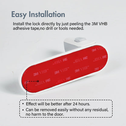 Baby Safe Door Lever Lock Childproof Handle Guard by HitMyNeed