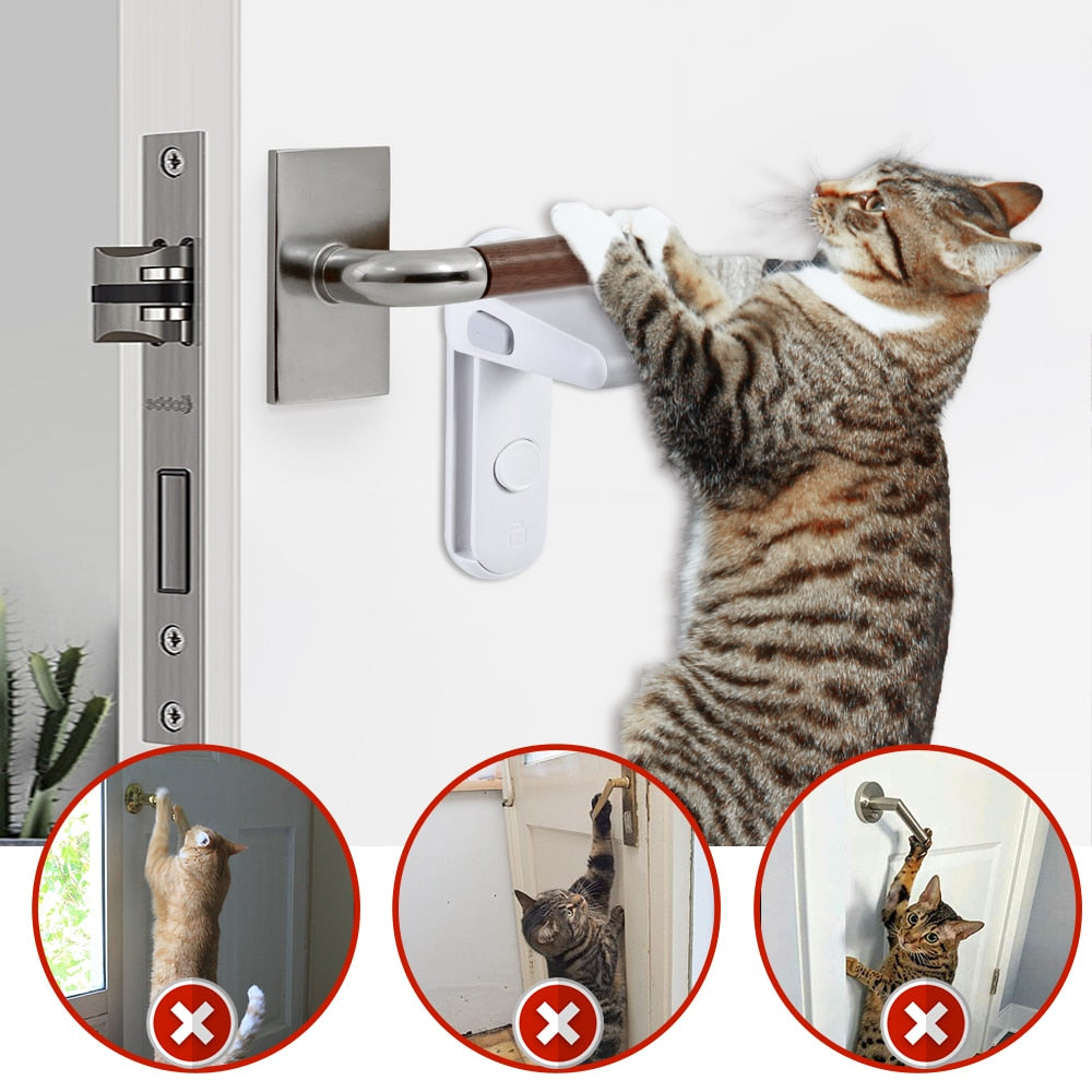 Baby Safe Door Lever Lock Childproof Handle Guard by HitMyNeed