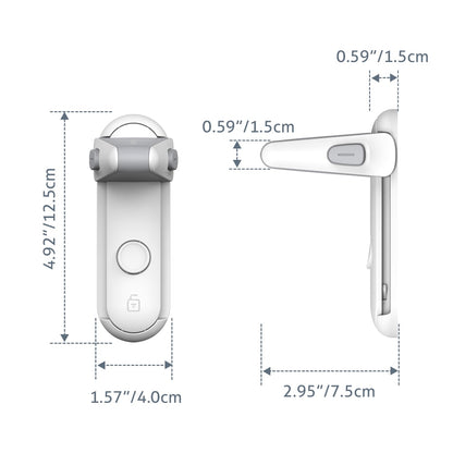 Baby Safe Door Lever Lock Childproof Handle Guard by HitMyNeed