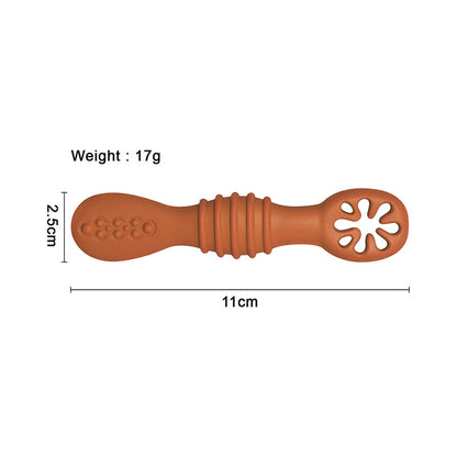 Baby Self-Feeding Silicone Weaning Spoons (Set of 2) by HitMyNeed