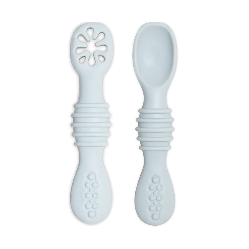 Baby Self-Feeding Silicone Weaning Spoons (Set of 2) f by HitMyNeed