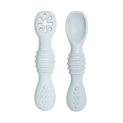 Baby Self-Feeding Silicone Weaning Spoons (Set of 2) f by HitMyNeed