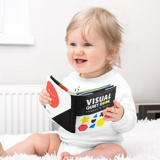 Baby Soft Cloth Book with High-Contrast Pages by HitMyNeed