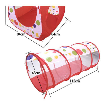 Baby Tunnel 3PC Portable Playhouse Set by HitMyNeed