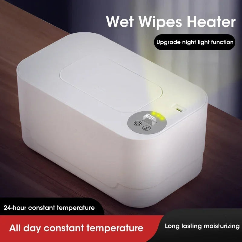 Baby Wipe Warmer with LED Display & USB Power by HitMyNeed