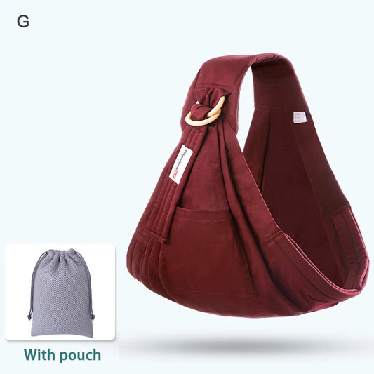 Baby Wrap Sling & Nursing Cover Mesh Carrier 0-36M g-seasons by HitMyNeed