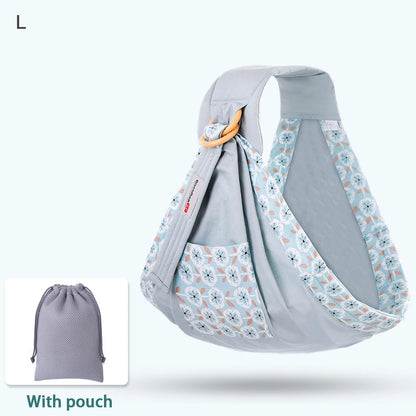 Baby Wrap Sling & Nursing Cover Mesh Carrier 0-36M l-seasons by HitMyNeed