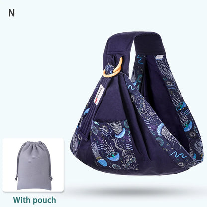 Baby Wrap Sling & Nursing Cover Mesh Carrier 0-36M n-seasons by HitMyNeed