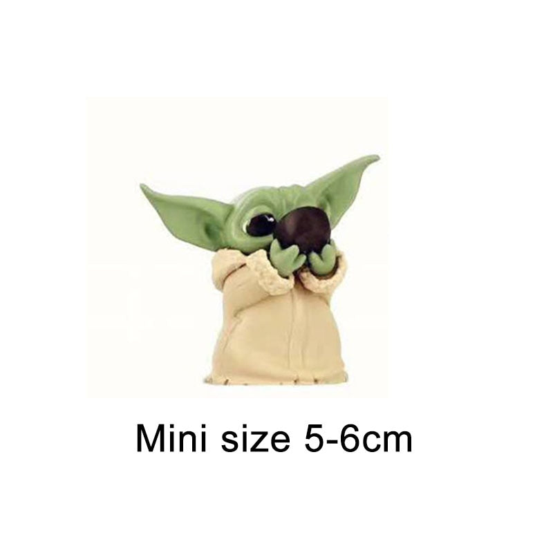 Baby Yoda Action Figure Collectible Set of 5 by HitMyNeed