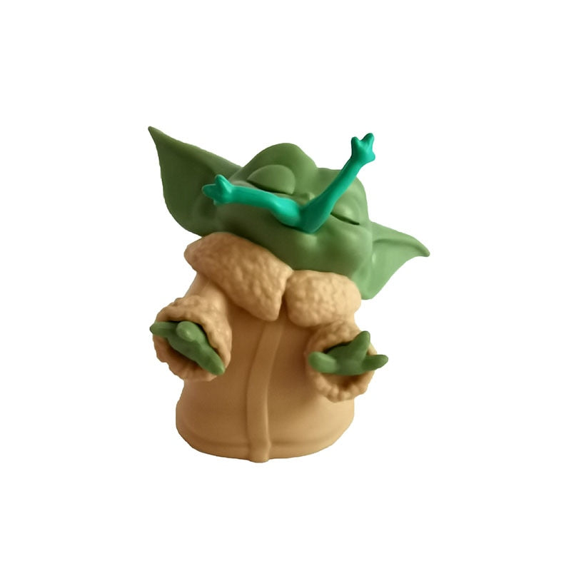 Baby Yoda Action Figure Collectible Set of 5 by HitMyNeed