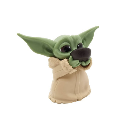 Baby Yoda Action Figure Collectible Set of 5 by HitMyNeed