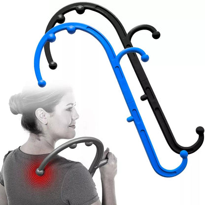 Back, Neck & Foot Trigger Point Massage Hook Cane by HitMyNeed