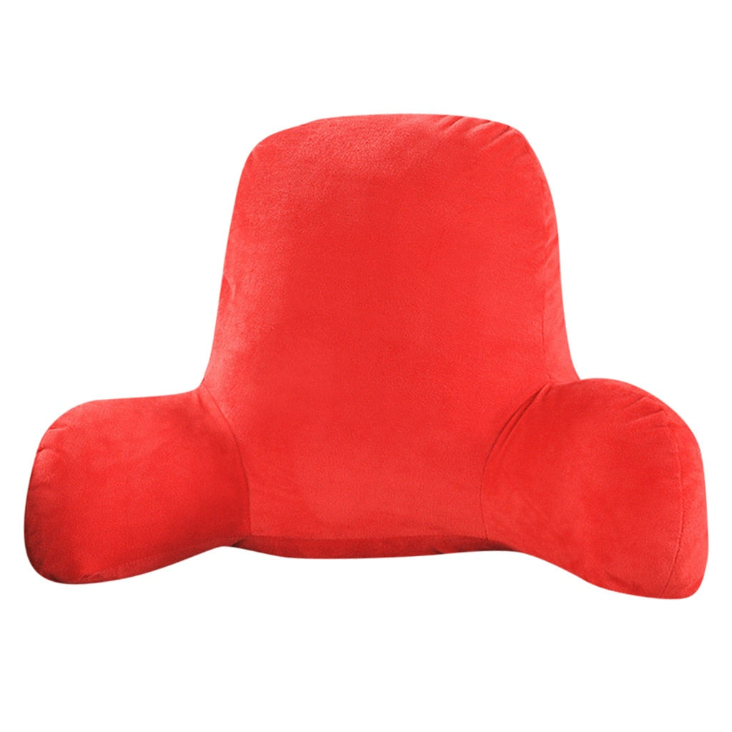 Backrest Pillow with Arms for Chair and Sofa Support by HitMyNeed