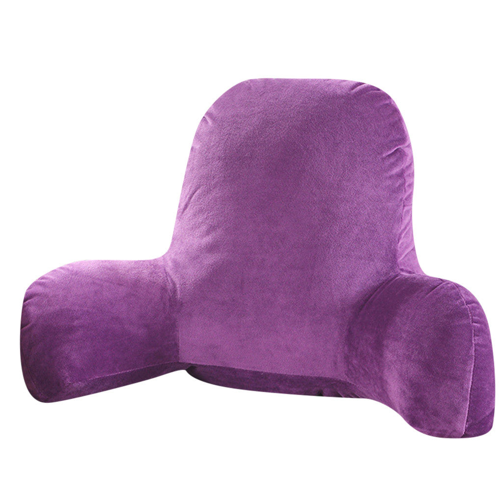 Backrest Pillow with Arms for Chair and Sofa Support by HitMyNeed