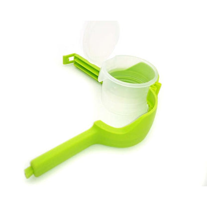 Bag Clips with Seal and Pour Spout for Food Storage by HitMyNeed
